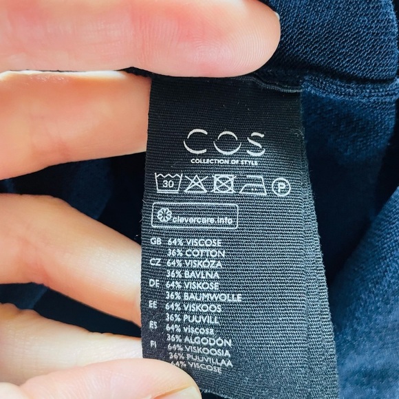 COS Navy Blue Mini Dress - Picture 12 of 12